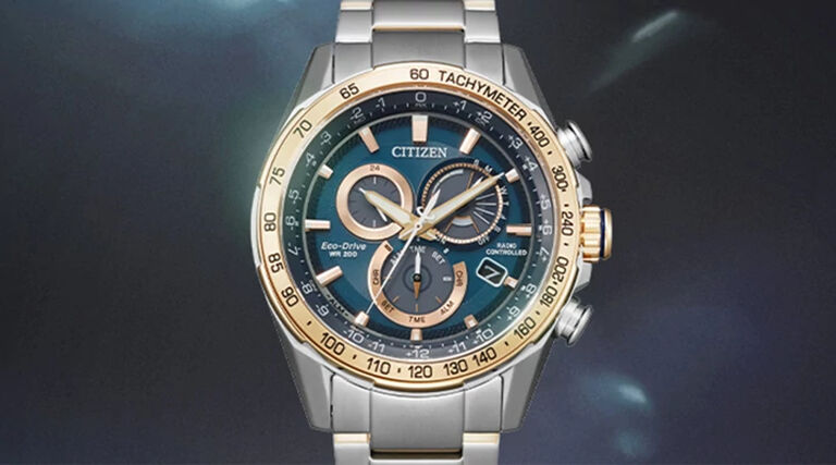 Shop Men's Atomic Timekeeping watches. Banner image featuring model CB5916-59L.